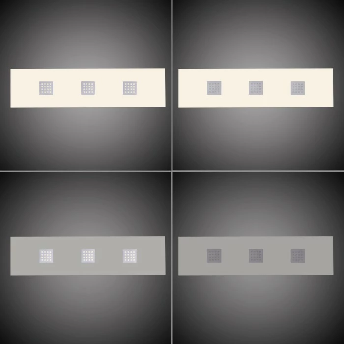 Paul Neuhaus Leuchten Paul Neuhaus PURE-NEO Deckenleuchte LED Aluminium, 3-flammig, Fernbedienung – Bild 13