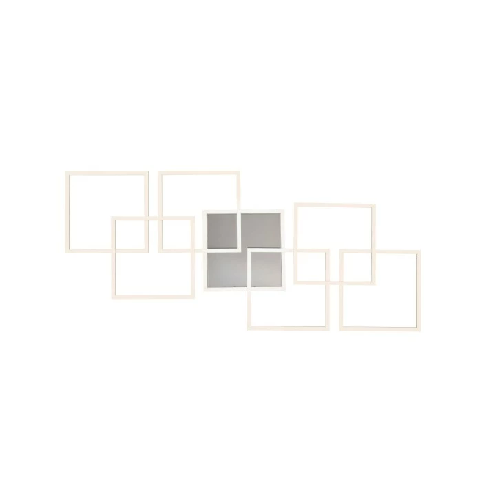 Paul Neuhaus Q-Serie Paul Neuhaus Q-INIGO Deckenleuchte LED Stahl gebürstet, 7-flammig, Fernbedienung – Bild 4