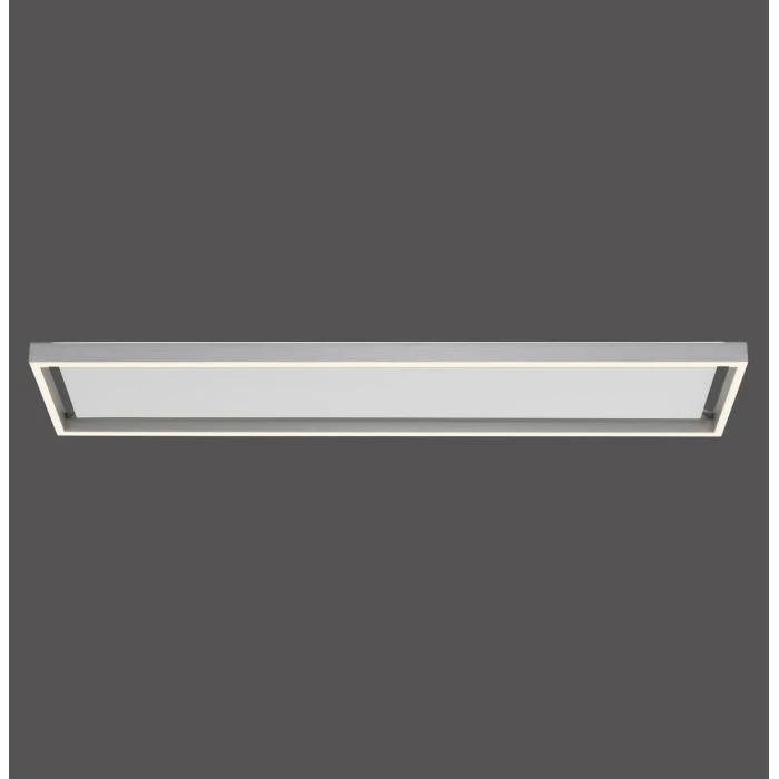 Paul Neuhaus Q-Serie Paul Neuhaus Q-KAAN Deckenleuchte LED Stahl gebürstet, 2-flammig, Fernbedienung – Bild 12