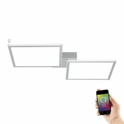 Paul Neuhaus Q-Serie Paul Neuhaus Q-ROSA Deckenleuchte LED Weiß, 2-flammig, Fernbedienung