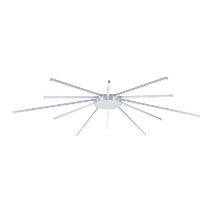 Paul Neuhaus Q-Serie Paul Neuhaus Q-SUNSHINE Deckenleuchte LED Aluminium, 12-flammig, Fernbedienung