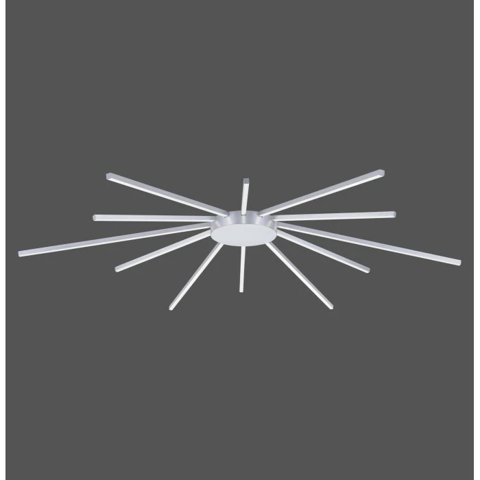 Paul Neuhaus Q-Serie Paul Neuhaus Q-SUNSHINE Deckenleuchte LED Aluminium, 12-flammig, Fernbedienung – Bild 2