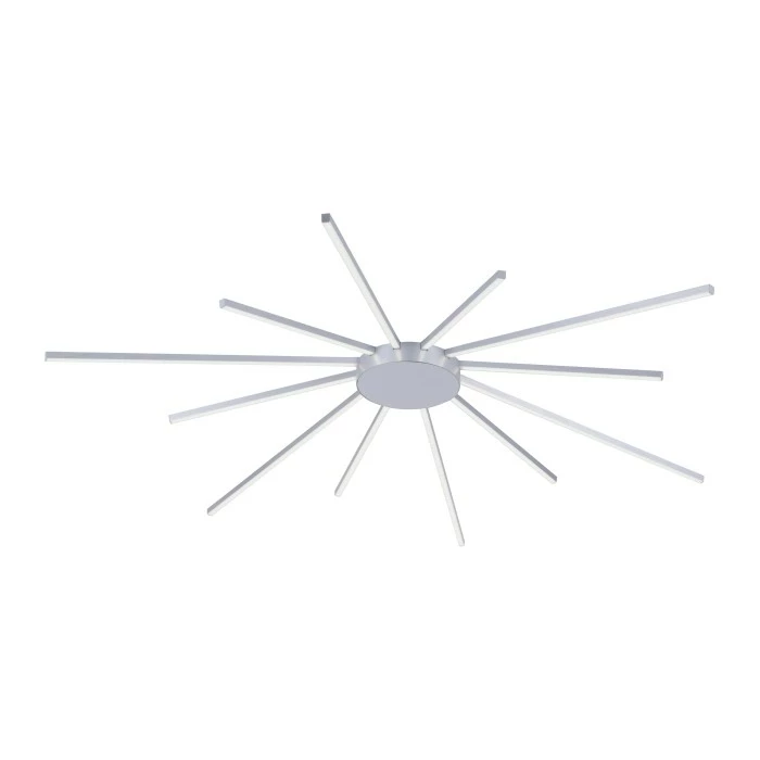 Paul Neuhaus Q-Serie Paul Neuhaus Q-SUNSHINE Deckenleuchte LED Aluminium, 12-flammig, Fernbedienung – Bild 3