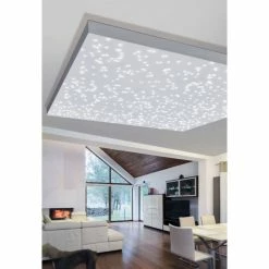 Paul Neuhaus Leuchten Paul Neuhaus UNIVERSE Deckenleuchte LED Weiß, 2-flammig, Fernbedienung