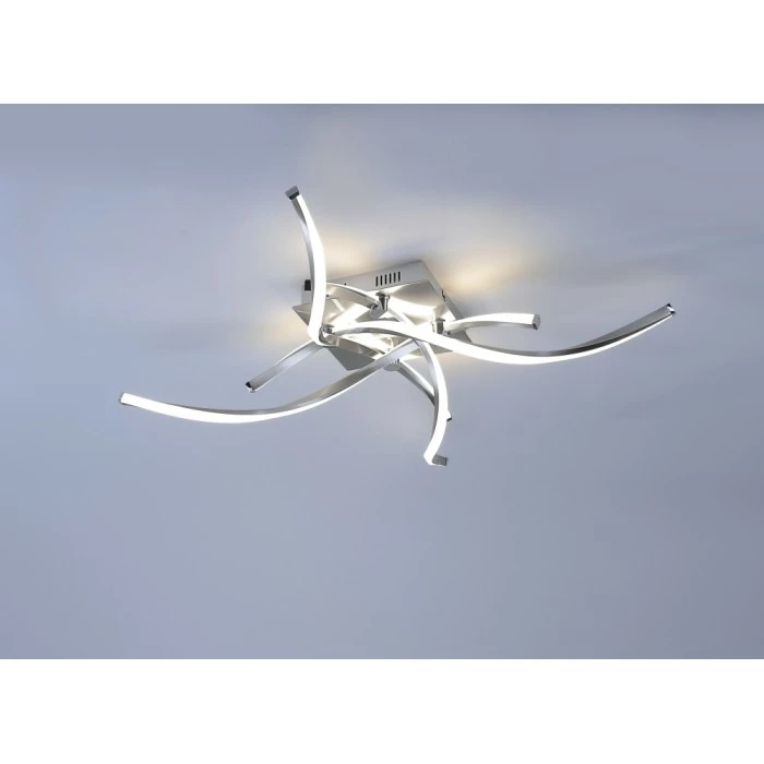 Paul Neuhaus Leuchten Paul Neuhaus Wellington Deckenleuchte LED Aluminium, 4-flammig – Bild 5