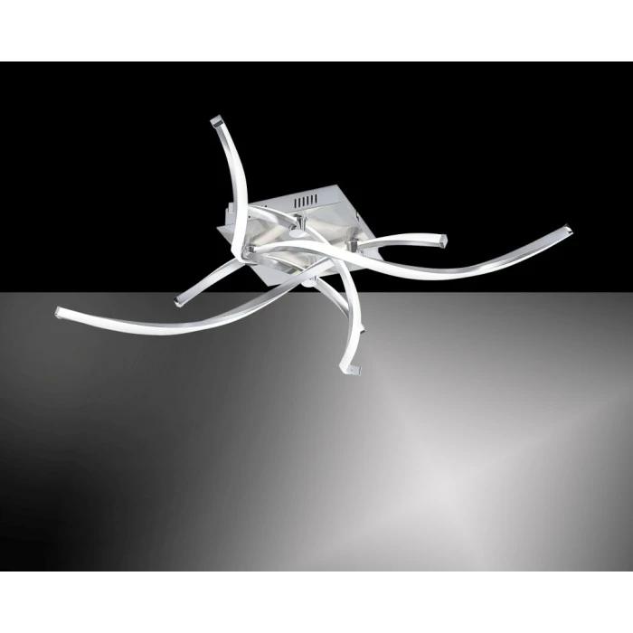 Paul Neuhaus Leuchten Paul Neuhaus Wellington Deckenleuchte LED Aluminium, 4-flammig – Bild 6