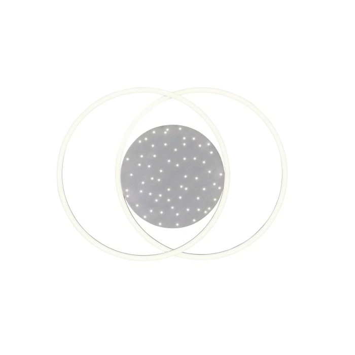 Paul Neuhaus Leuchten Paul Neuhaus YUKI Deckenleuchte LED Stahl gebürstet, 3-flammig, Fernbedienung – Bild 4