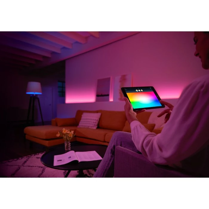Philips Leuchten Philips Hue Ambiance White & Color Lightstrip Plus Basis-Set LED, 1-flammig, Farbwechsler – Bild 2