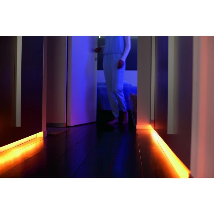 Philips Leuchten Philips Hue Ambiance White & Color Lightstrip Plus Basis-Set LED, 1-flammig, Farbwechsler – Bild 12
