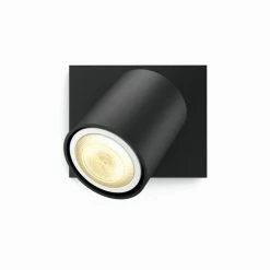 Philips Leuchten Philips Hue White Amb. Runner Deckenleuchte LED Schwarz, 1-flammig, Fernbedienung