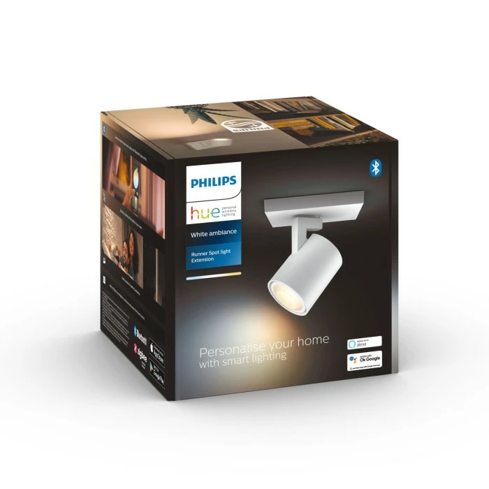 Philips Leuchten Philips Hue White Amb. Runner Deckenleuchte LED Weiß, 1-flammig – Bild 3