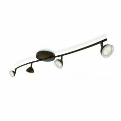 Philips Leuchten Philips myLiving TOSCANE Aufbauspot LED Bronze, 4-flammig