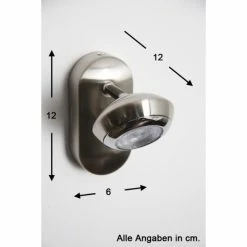 Philips Leuchten Philips SEPIA Aufbauspot LED Chrom, 1-flammig