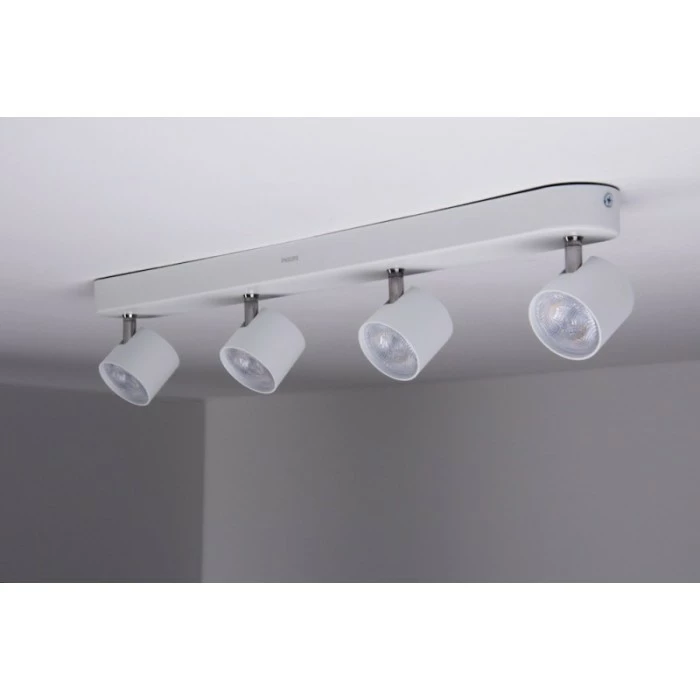 Philips Leuchten Philips STAR Aufbauspot LED Weiß, 4-flammig – Bild 4