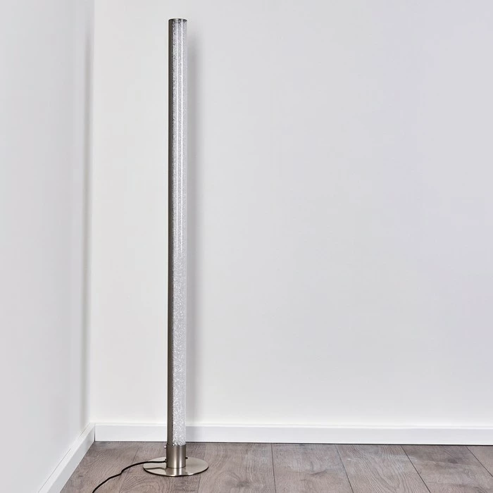 Hofstein Pipe RGB Stehlampe LED Nickel-Matt, 1-flammig, Fernbedienung, Farbwechsler – Bild 26