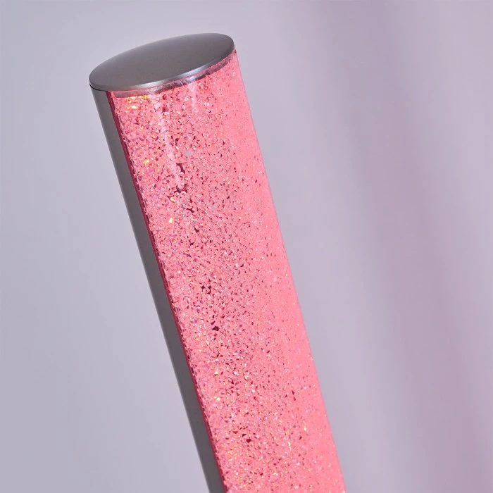 Hofstein Pipe RGB Stehlampe LED Nickel-Matt, 1-flammig, Fernbedienung, Farbwechsler – Bild 27