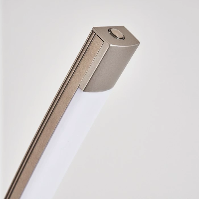 Hofstein Playa Stehleuchte LED Nickel-Matt, 1-flammig – Bild 13