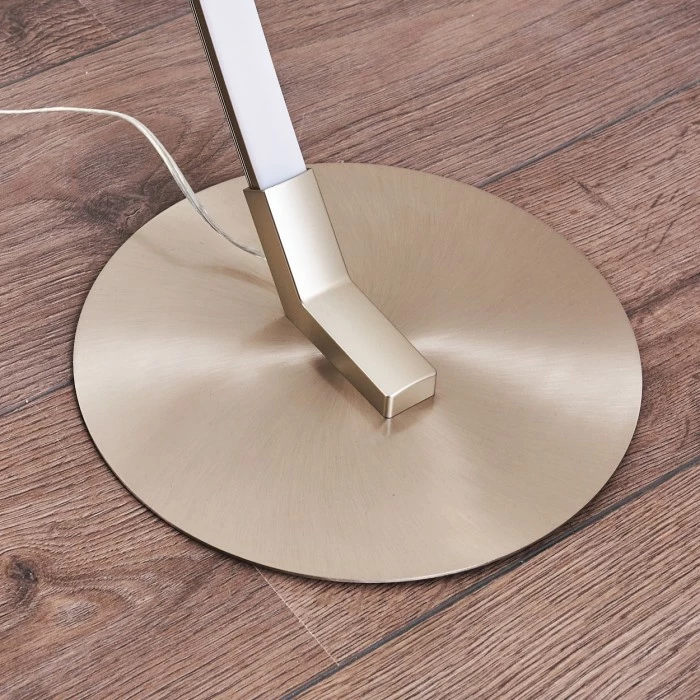 Hofstein Playa Stehleuchte LED Nickel-Matt, 1-flammig – Bild 8