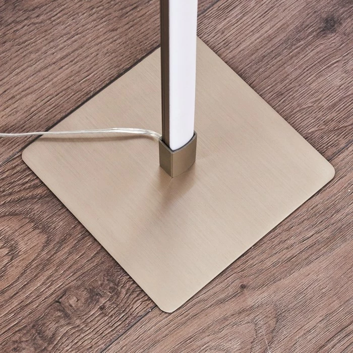 Hofstein Playa Stehleuchte LED Nickel-Matt, 1-flammig – Bild 8