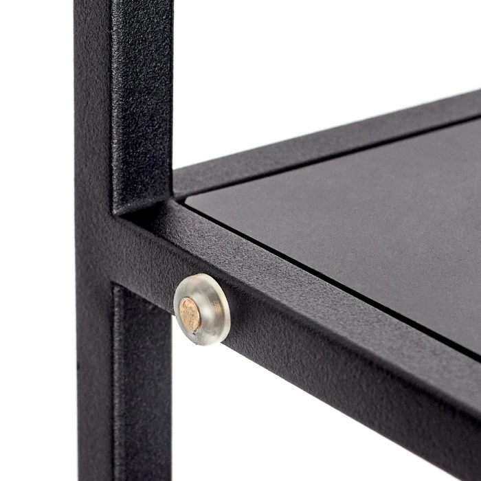 Hofstein Ranquile Stehleuchte LED Schwarz, 4-flammig – Bild 6