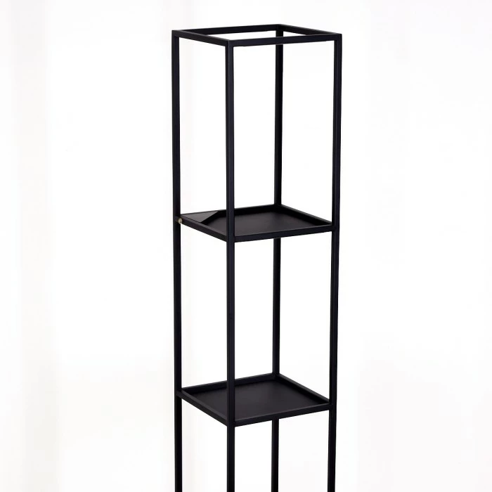 Hofstein Ranquile Stehleuchte LED Schwarz, 4-flammig – Bild 8