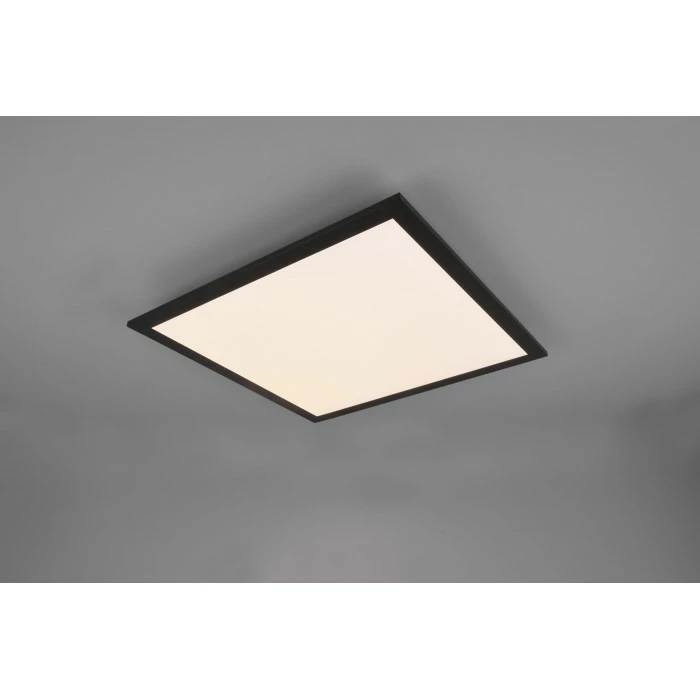 Reality Alpha Deckenpanel LED Schwarz, 1-flammig