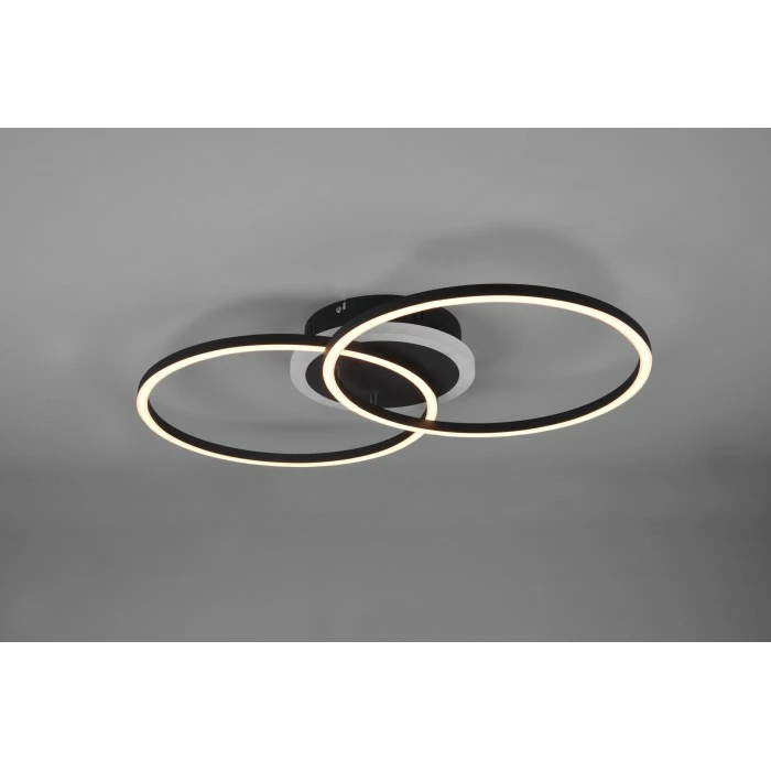 Reality Arribo Deckenleuchte LED Schwarz, 3-flammig, Fernbedienung, Farbwechsler – Bild 2