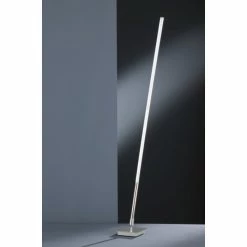Reality CHAUSSEE Stehleuchte LED Nickel-Matt, 1-flammig