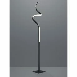 Reality Course Bogenlampe LED Schwarz, 1-flammig