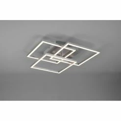 Reality Mobile Deckenleuchte LED Nickel-Matt, 1-flammig, Fernbedienung