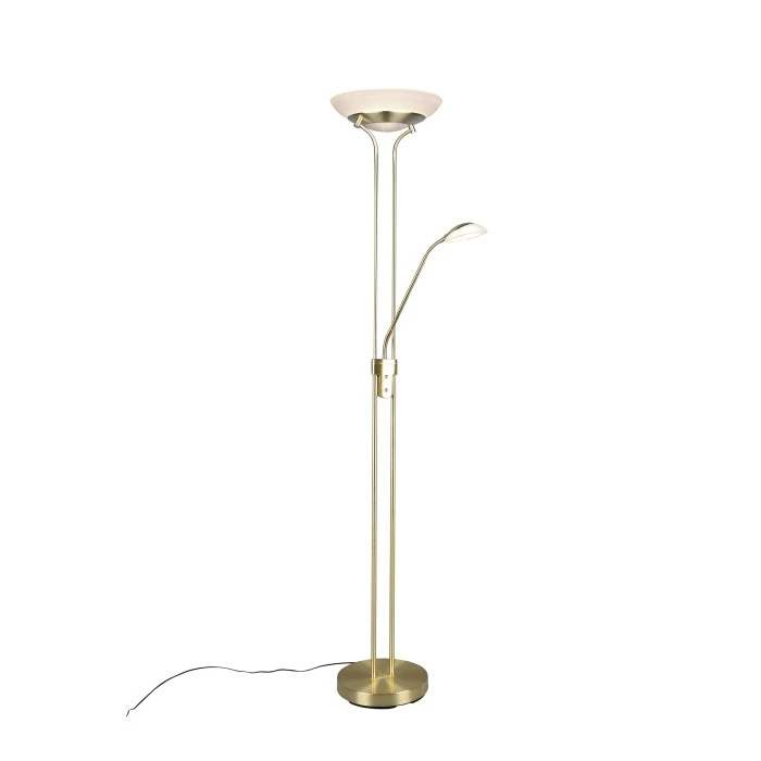 Reality Orson Deckenfluter LED Messing, 2-flammig