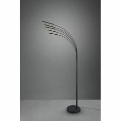 Reality Reed Bogenleuchte LED Schwarz, 5-flammig