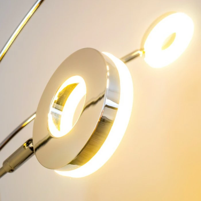 Reality RENNES Stehleuchte LED Chrom, 5-flammig – Bild 5