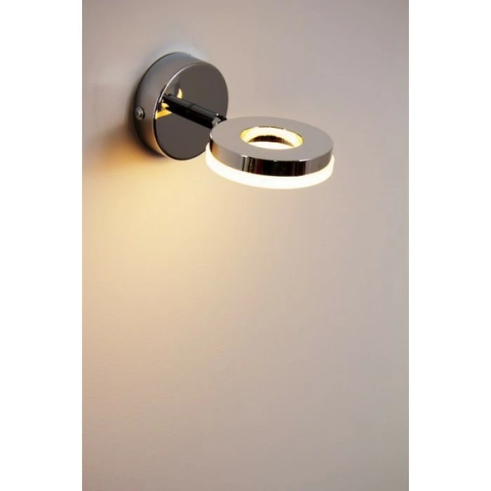 Reality RENNES Wandspot LED Chrom, 1-flammig