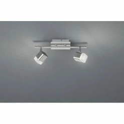Reality ROUBAIX Deckenstrahler LED Nickel-Matt, 2-flammig
