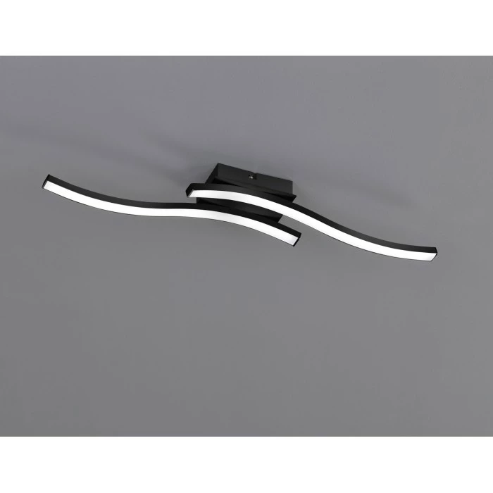 Reality Route Deckenleuchte LED Schwarz, 2-flammig