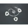 Reality TOURS Deckenleuchte LED Chrom, 3-flammig
