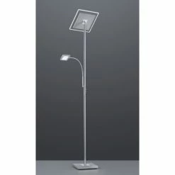 Reality WICKET Deckenfluter LED Nickel-Matt, 1-flammig