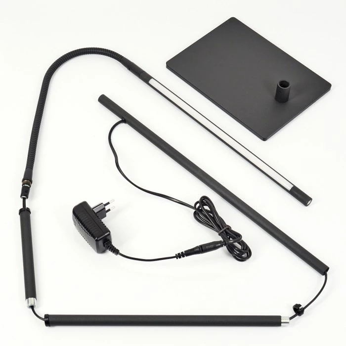 Hofstein Reuland Stehleuchte LED Schwarz, 1-flammig – Bild 5