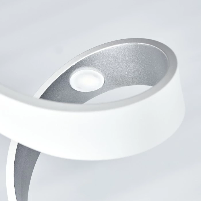 Hofstein Rezat Stehlampe LED Silber, Weiß, 1-flammig – Bild 3