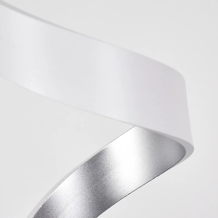 Hofstein Rezat Stehlampe LED Silber, Weiß, 1-flammig – Bild 6