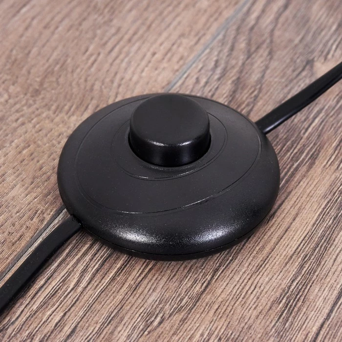 Hofstein Rezat Stehleuchte LED Schwarz-Gold, 1-flammig – Bild 17