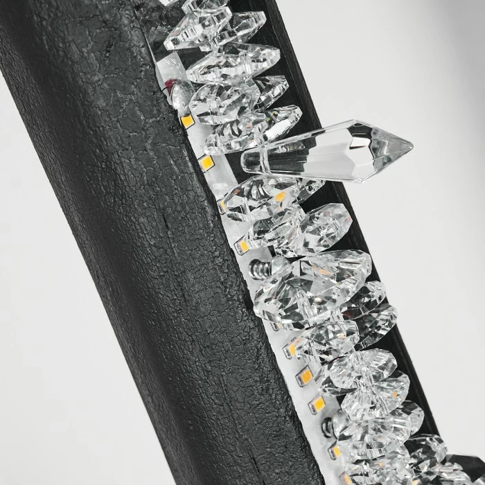 Hofstein Rodeche Stehleuchte LED Messing, Schwarz, 1-flammig – Bild 6