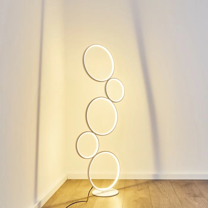 Hofstein Rodekro Stehleuchte LED Weiß, 1-flammig – Bild 10