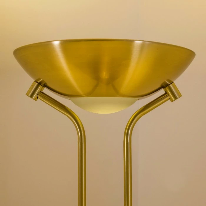 Hofstein Rom Deckenfluter LED Messing, 2-flammig – Bild 15