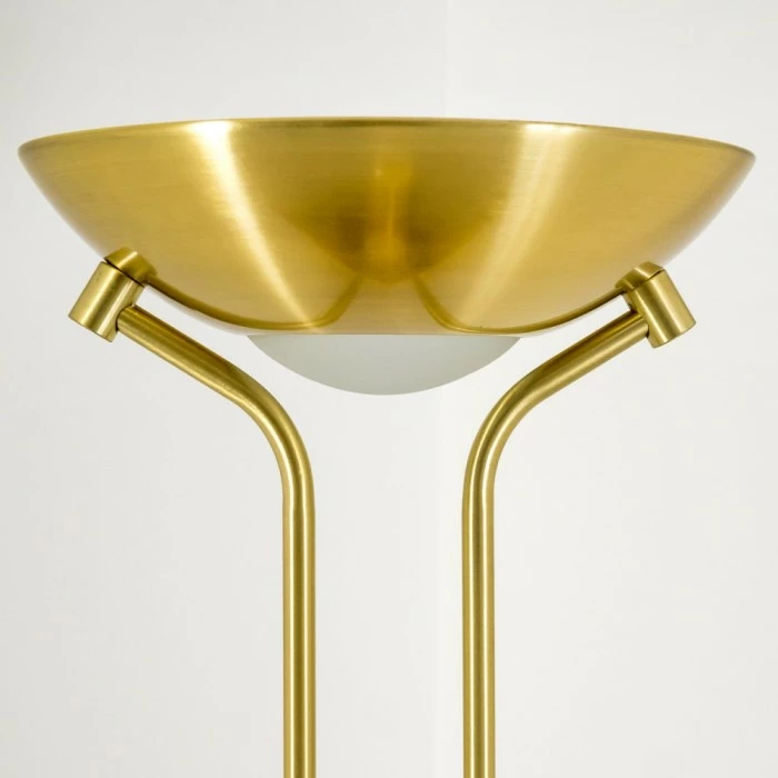 Hofstein Rom Deckenfluter LED Messing, 2-flammig – Bild 6