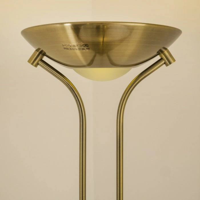 Hofstein Rom Deckenfluter LED Altmessing, 2-flammig – Bild 18