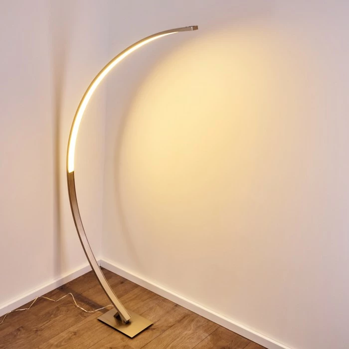 Hofstein Ruswil Bogenlampe LED Nickel-Matt, 1-flammig – Bild 12