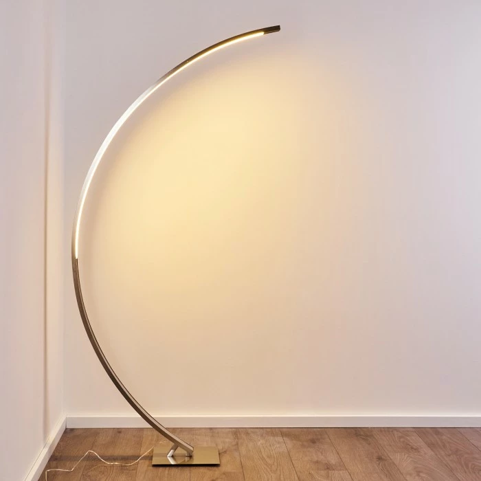 Hofstein Ruswil Bogenlampe LED Nickel-Matt, 1-flammig – Bild 22