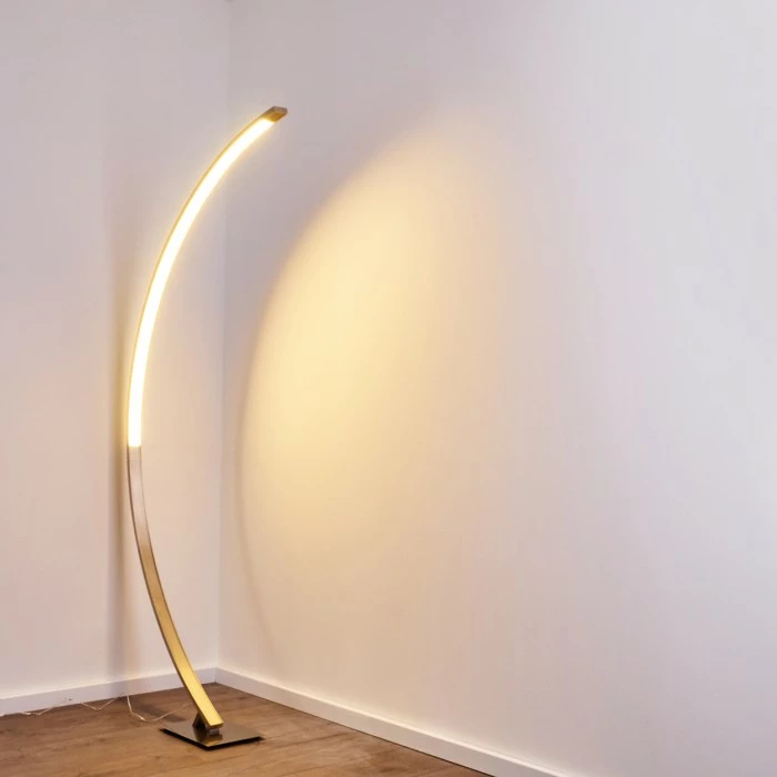 Hofstein Ruswil Bogenlampe LED Nickel-Matt, 1-flammig – Bild 10